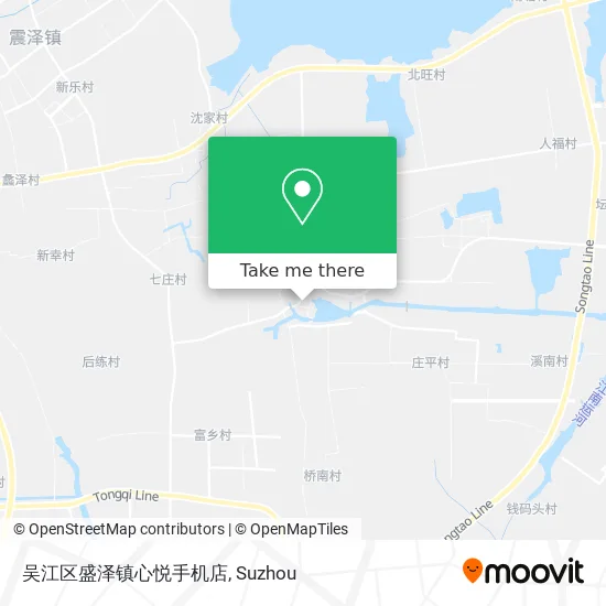 吴江区盛泽镇心悦手机店 map