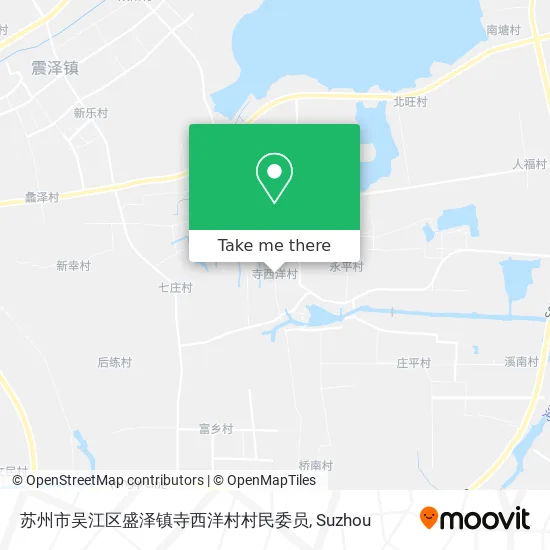 苏州市吴江区盛泽镇寺西洋村村民委员 map