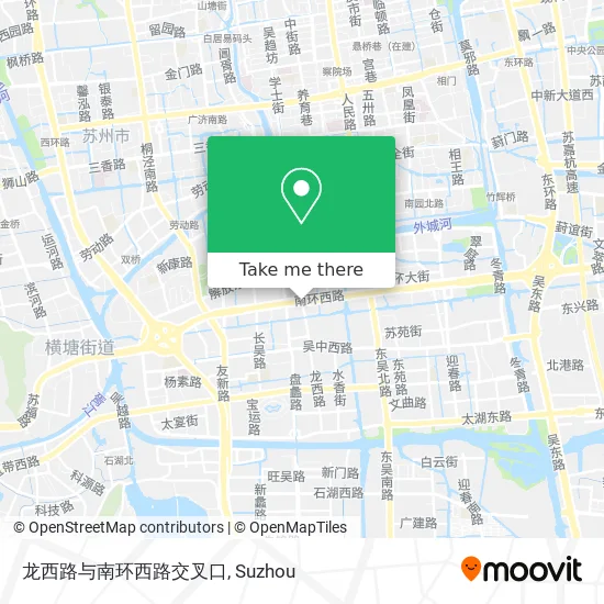 龙西路与南环西路交叉口 map
