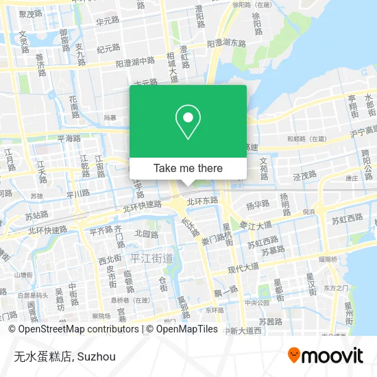 无水蛋糕店 map
