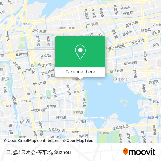 皇冠温泉水会-停车场 map
