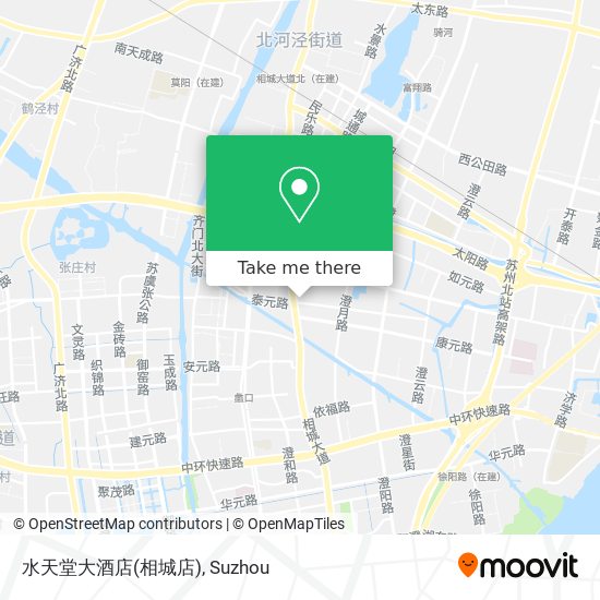 水天堂大酒店(相城店) map