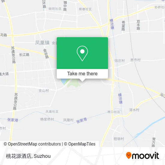 桃花源酒店 map