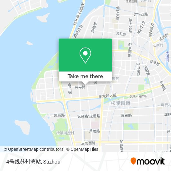 4号线苏州湾站 map