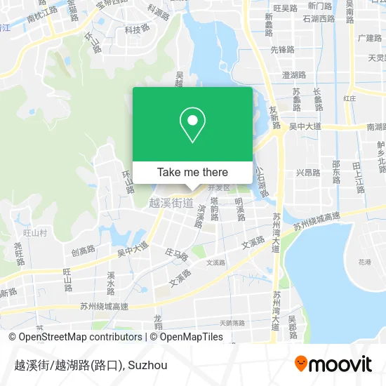越溪街/越湖路(路口) map