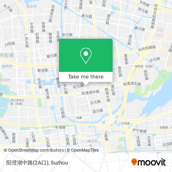 阳澄湖中路(2A口) map
