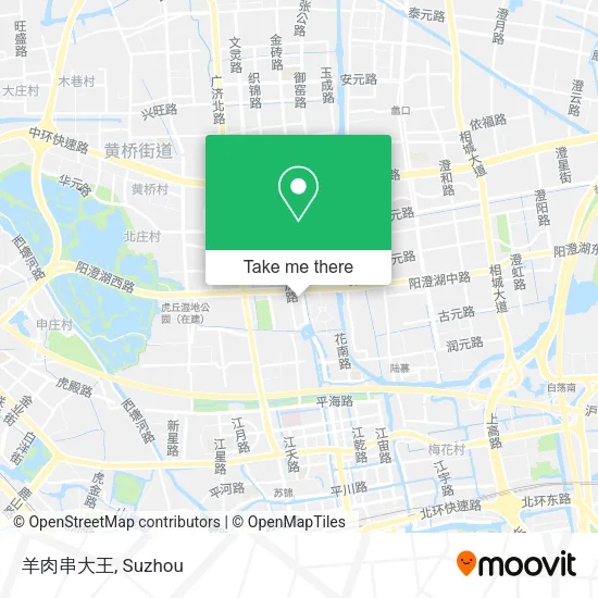 羊肉串大王 map