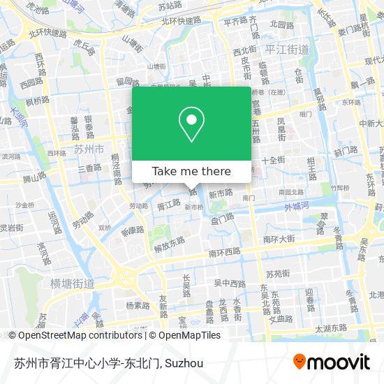 苏州市胥江中心小学-东北门 map