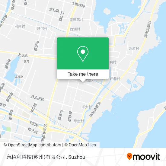 康柏利科技(苏州)有限公司 map