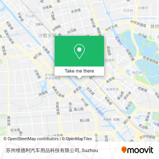 苏州维德利汽车用品科技有限公司 map