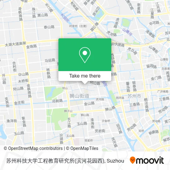 苏州科技大学工程教育研究所(滨河花园西) map