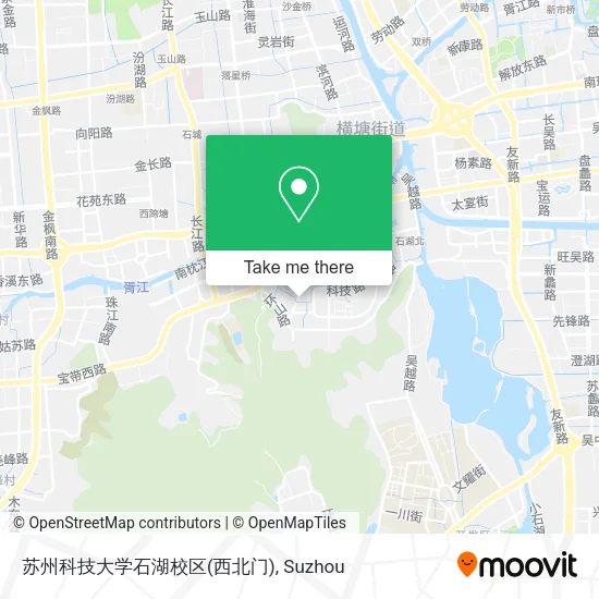 苏州科技大学石湖校区(西北门) map