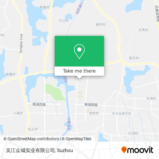 吴江众城实业有限公司 map