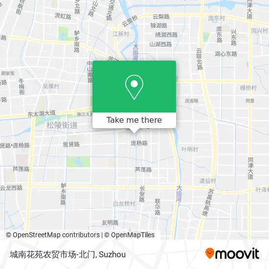 城南花苑农贸市场-北门 map