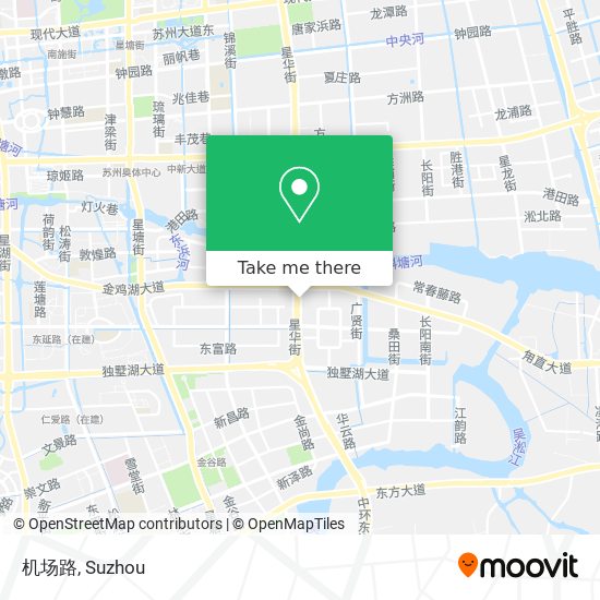 机场路 map