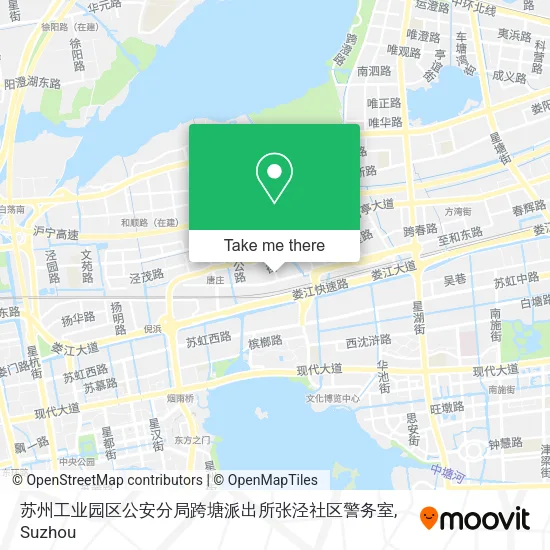 苏州工业园区公安分局跨塘派出所张泾社区警务室 map