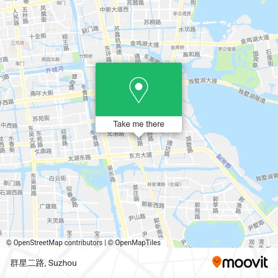 群星二路 map