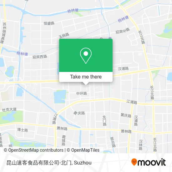 昆山速客食品有限公司-北门 map