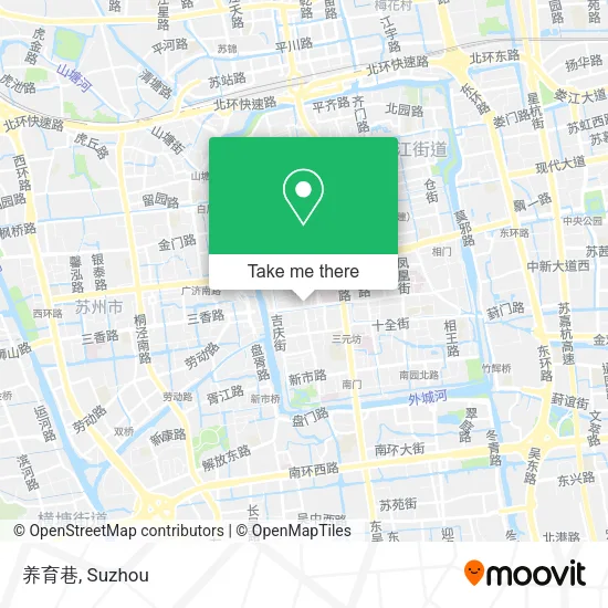养育巷 map
