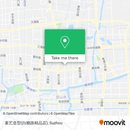 素艺造型(白糖路精品店) map