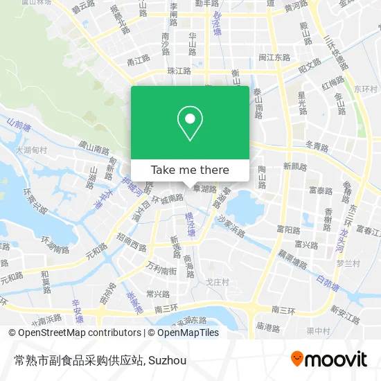 常熟市副食品采购供应站 map