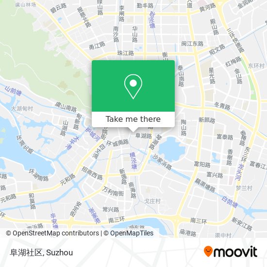 阜湖社区 map