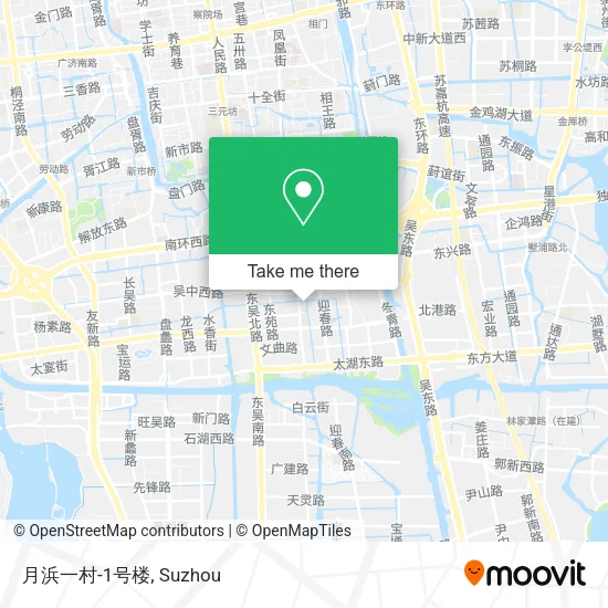 月浜一村-1号楼 map