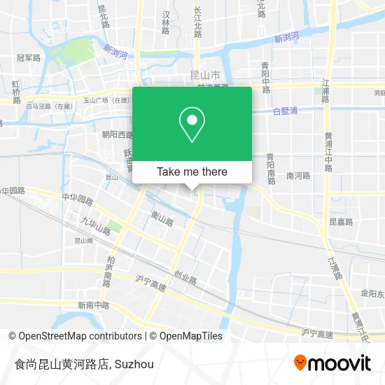 食尚昆山黄河路店 map