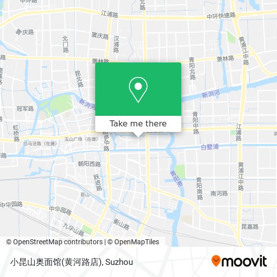 小昆山奥面馆(黄河路店) map