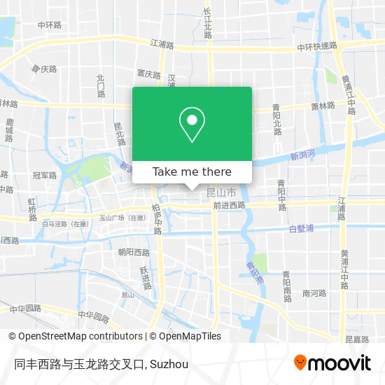 同丰西路与玉龙路交叉口 map