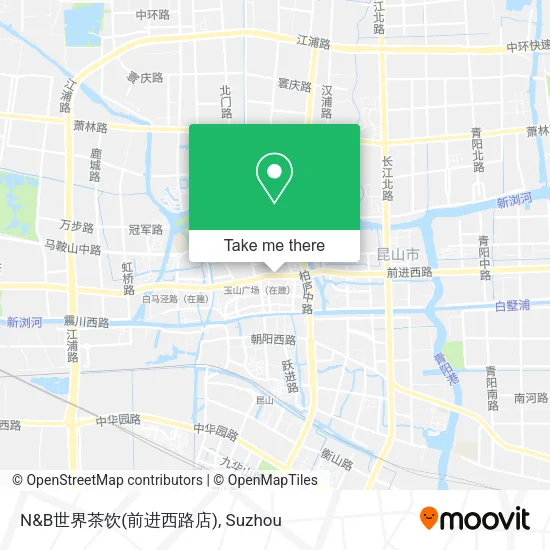 N&B世界茶饮(前进西路店) map