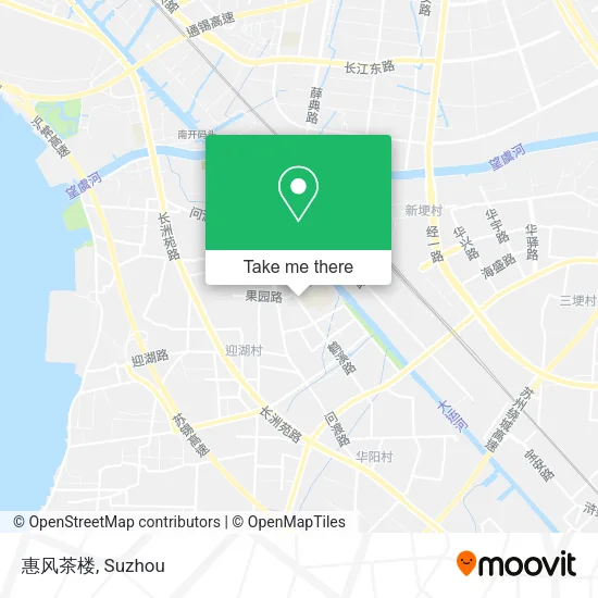 惠风茶楼 map