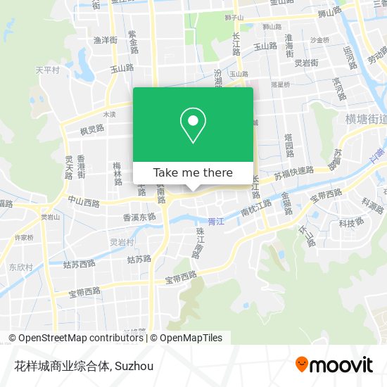 花样城商业综合体 map