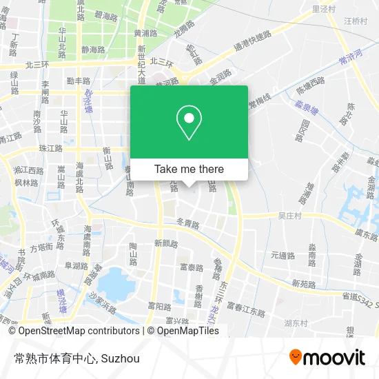 常熟市体育中心 map