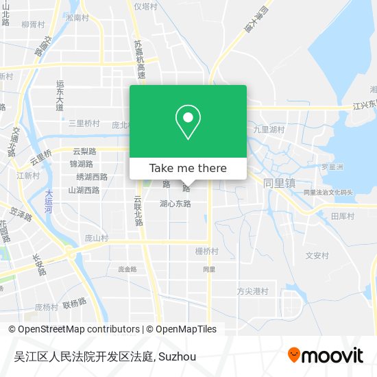吴江区人民法院开发区法庭 map