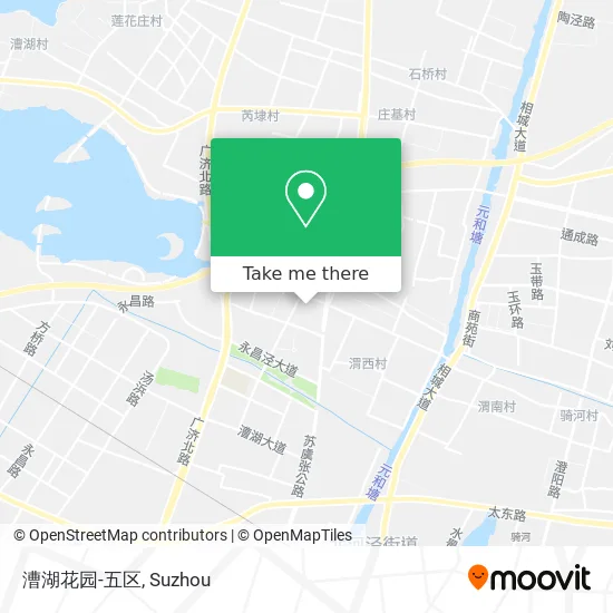漕湖花园-五区 map