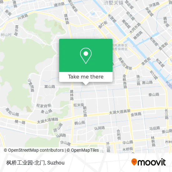 枫桥工业园-北门 map