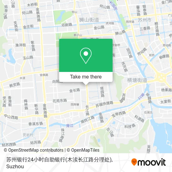 苏州银行24小时自助银行(木渎长江路分理处) map