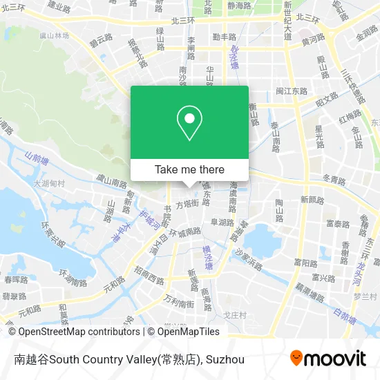 南越谷South Country Valley(常熟店) map