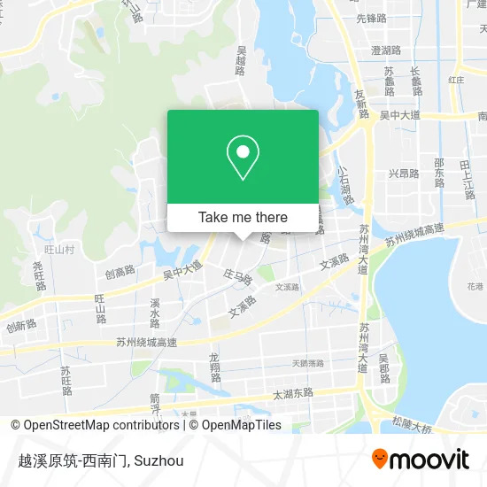 越溪原筑-西南门 map