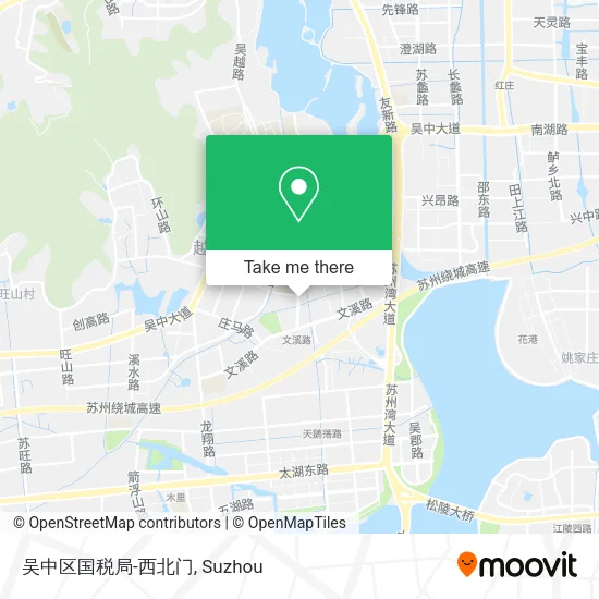 吴中区国税局-西北门 map