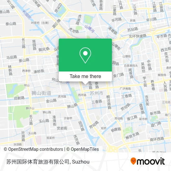 苏州国际体育旅游有限公司 map