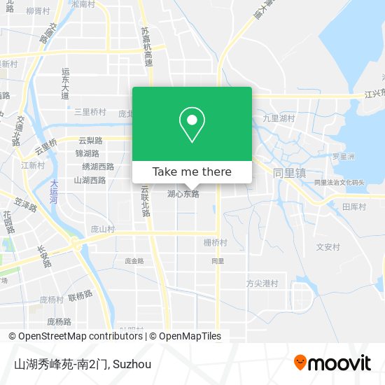 山湖秀峰苑-南2门 map