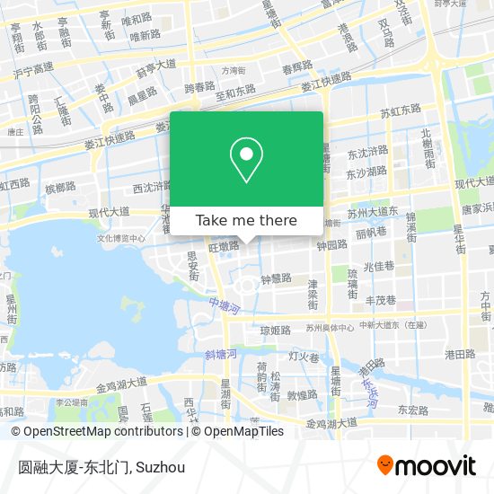 圆融大厦-东北门 map