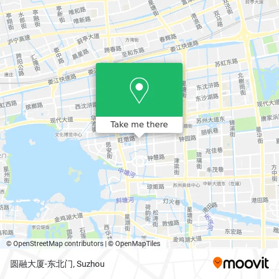 圆融大厦-东北门 map