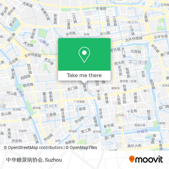 中华糖尿病协会 map