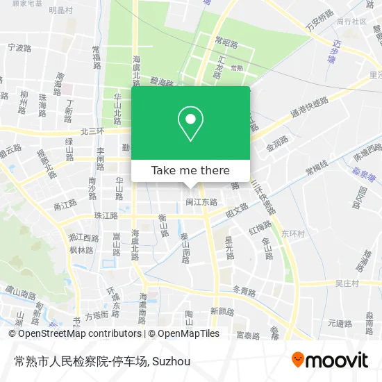 常熟市人民检察院-停车场 map