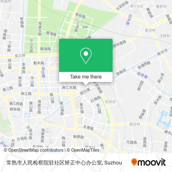 常熟市人民检察院驻社区矫正中心办公室 map