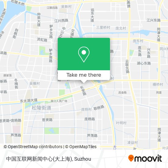 中国互联网新闻中心(大上海) map