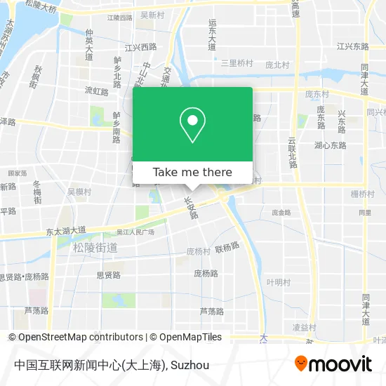 中国互联网新闻中心(大上海) map